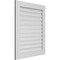 Ekena Millwork Vertical Surface Mount PVC Gable Vent: Functional, w/ 3-1/2"W x 1"P Standard Frame, 30"W x 36"H GVPVE30X3601SF - alternate 3